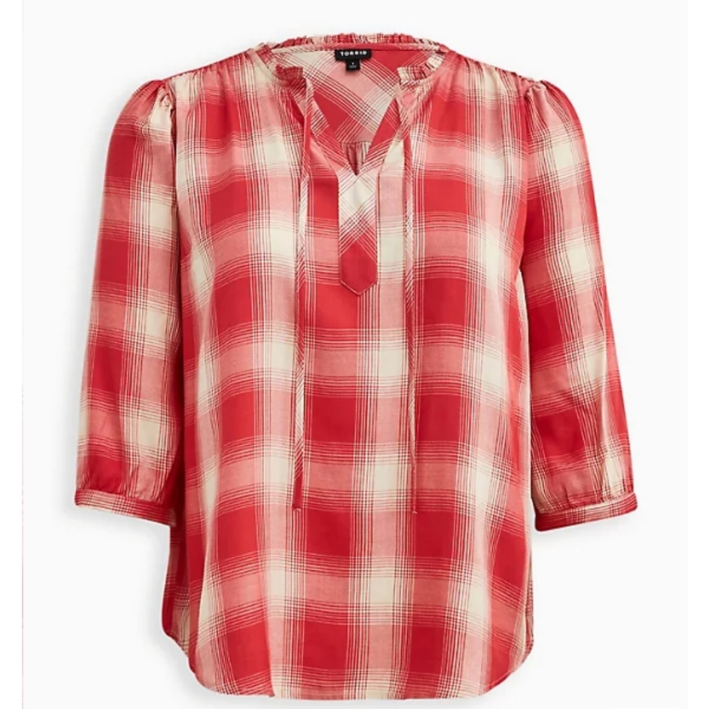 💥NEW! Torrid Peasant Blouse